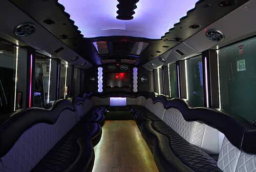 party bus rental for 35 Passenger